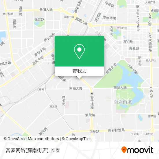 富豪网络(辉南街店)地图