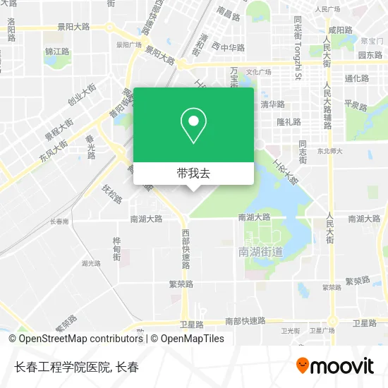 长春工程学院医院地图