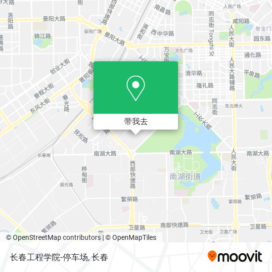 长春工程学院-停车场地图