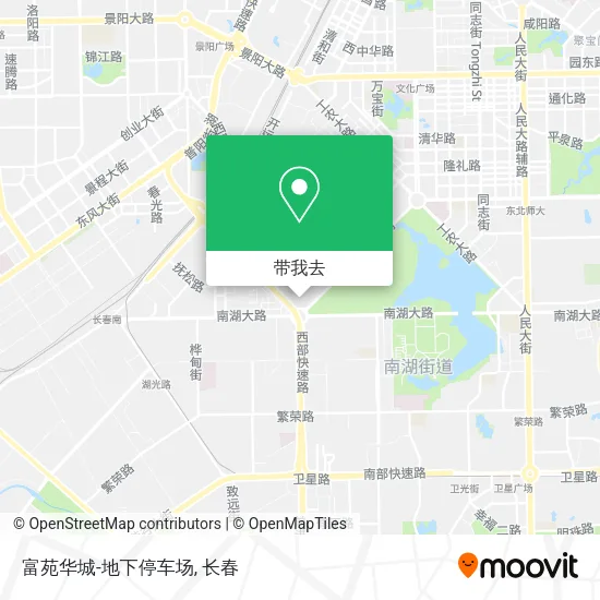 富苑华城-地下停车场地图