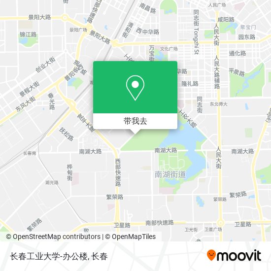 长春工业大学-办公楼地图