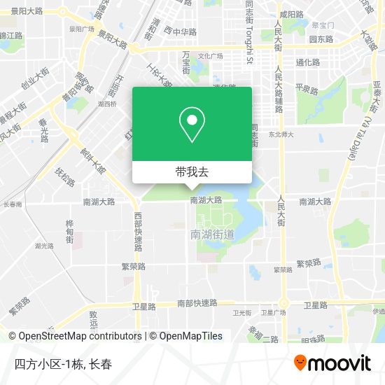 四方小区-1栋地图