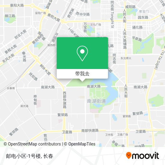 邮电小区-1号楼地图