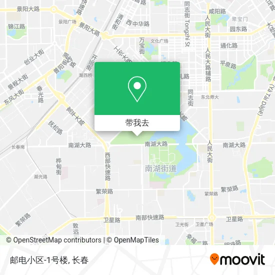 邮电小区-1号楼地图