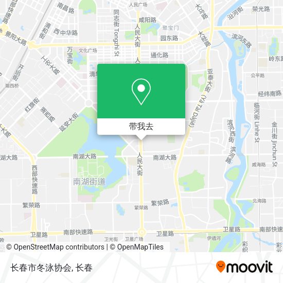 长春市冬泳协会地图