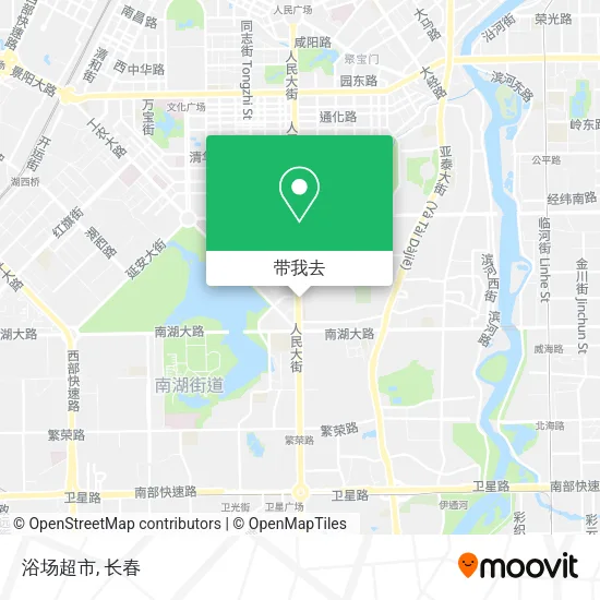 浴场超市地图