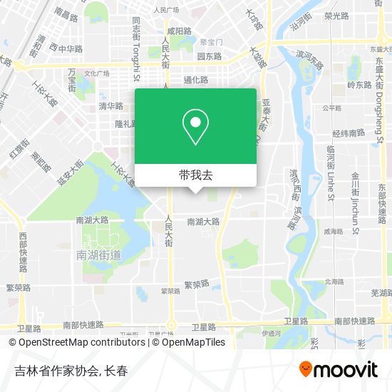 吉林省作家协会地图