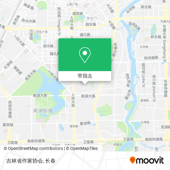 吉林省作家协会地图