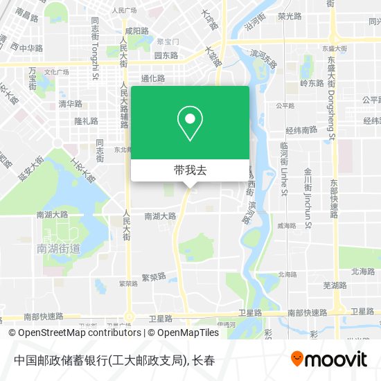 中国邮政储蓄银行(工大邮政支局)地图