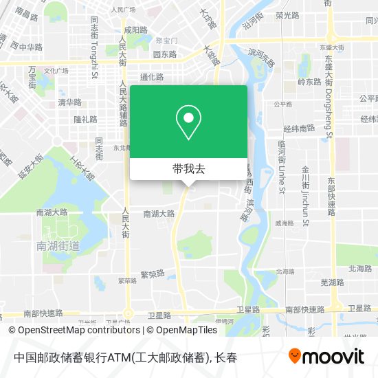 中国邮政储蓄银行ATM(工大邮政储蓄)地图
