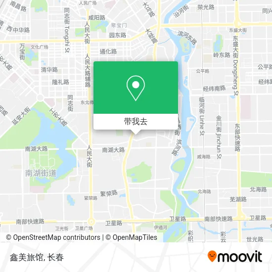 鑫美旅馆地图