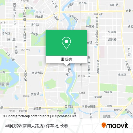 华润万家(南湖大路店)-停车场地图