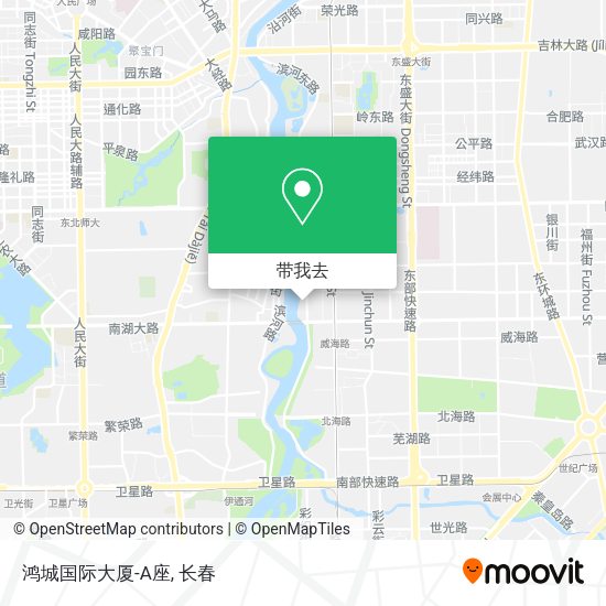 鸿城国际大厦-A座地图