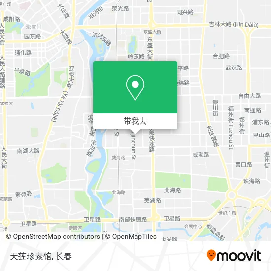 天莲珍素馆地图