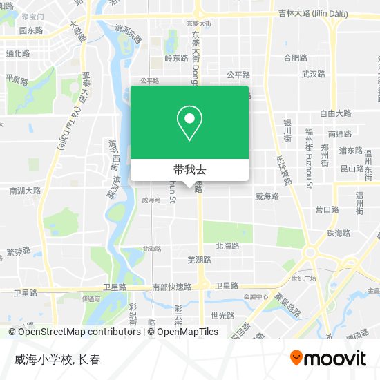 威海小学校地图