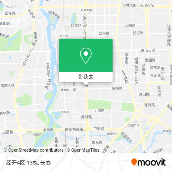 经开4区-13栋地图
