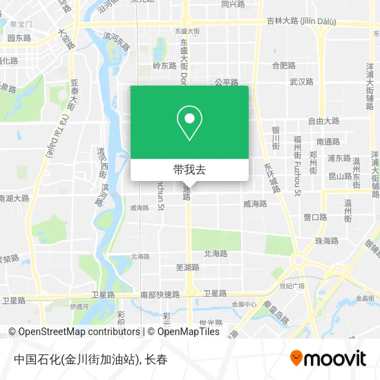 中国石化(金川街加油站)地图