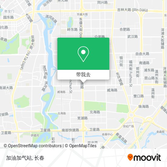 加油加气站地图