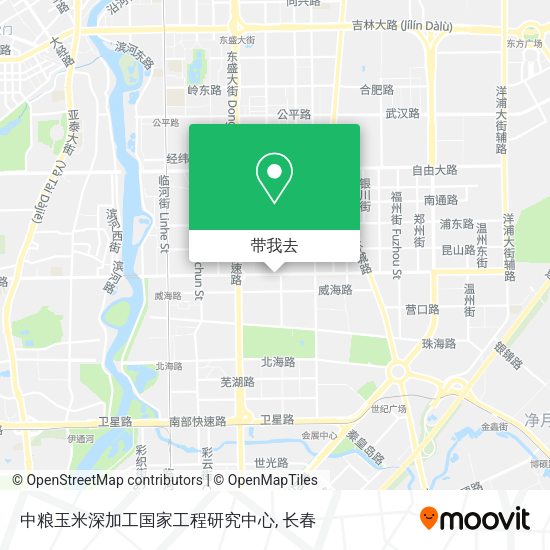 中粮玉米深加工国家工程研究中心地图