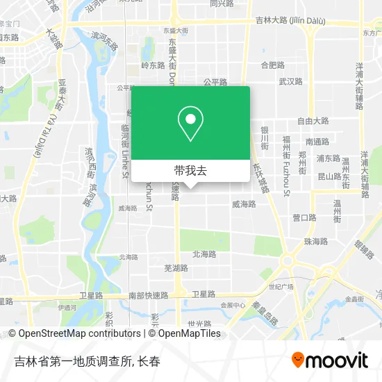 吉林省第一地质调查所地图