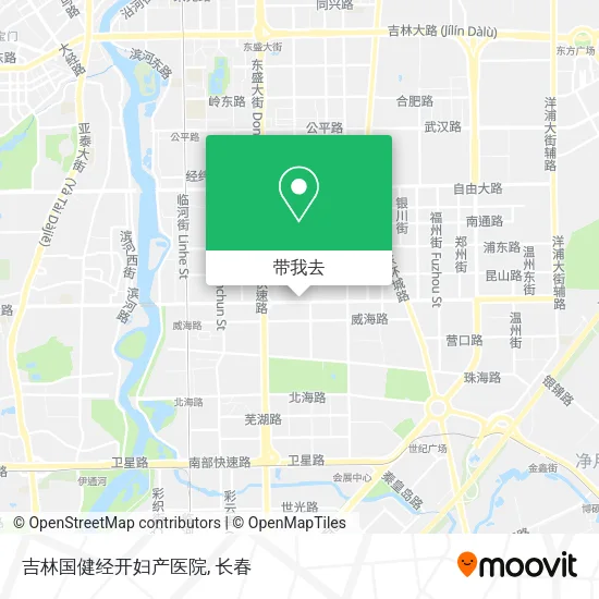 吉林国健经开妇产医院地图