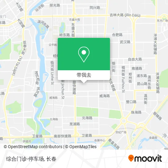 综合门诊-停车场地图