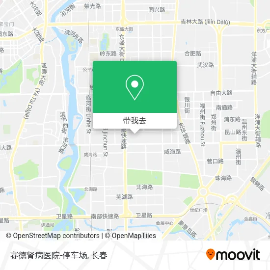 赛德肾病医院-停车场地图