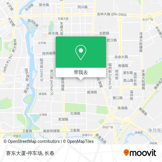 赛东大厦-停车场地图