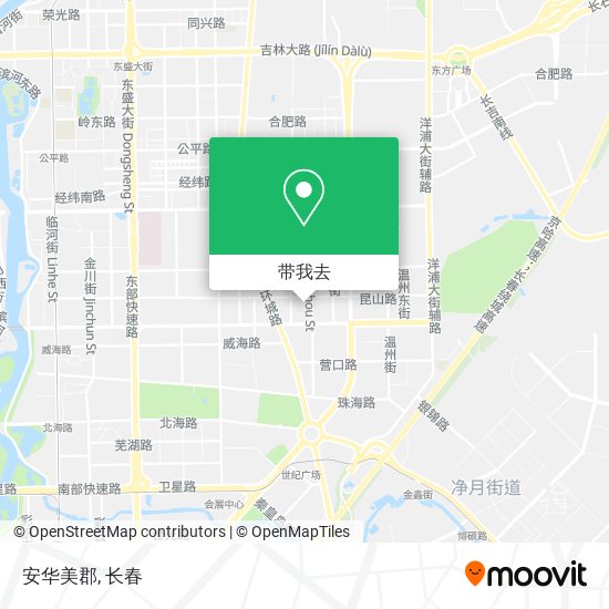 安华美郡地图