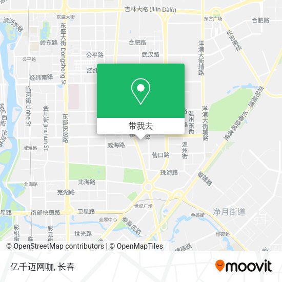 亿千迈网咖地图