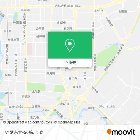 锦绣东方-66栋地图