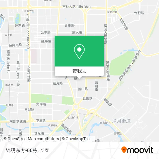 锦绣东方-66栋地图