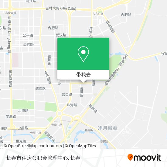 长春市住房公积金管理中心地图
