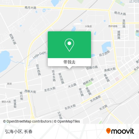 弘海小区地图