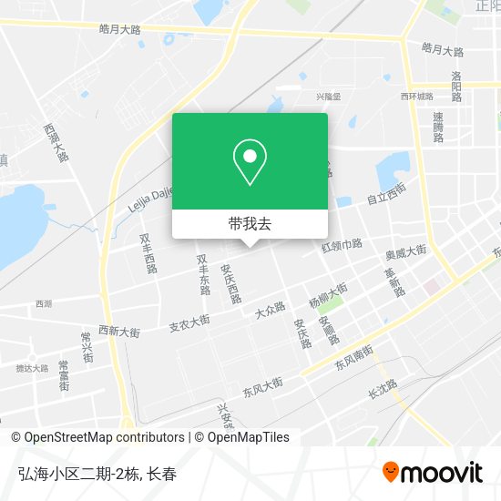 弘海小区二期-2栋地图