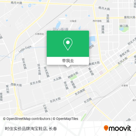 时佳实价品牌淘宝鞋店地图