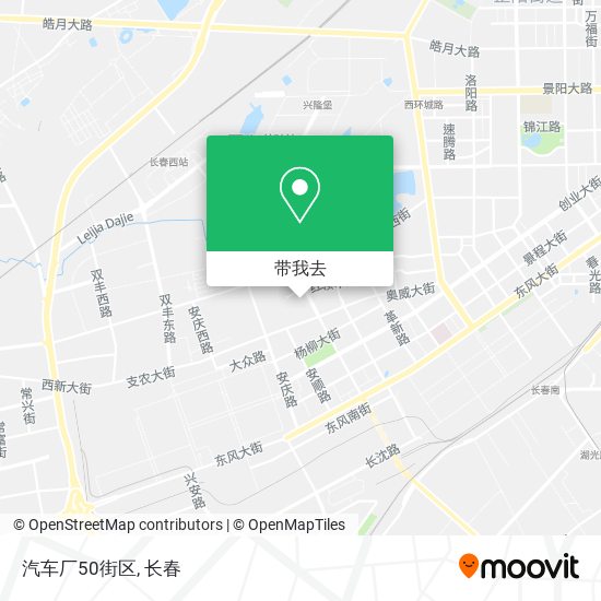 汽车厂50街区地图