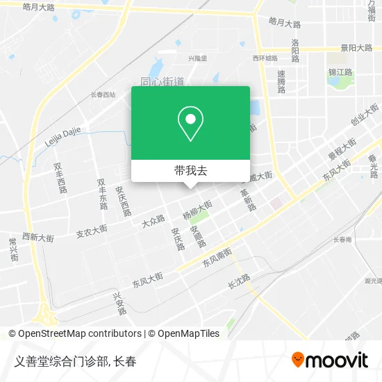 义善堂综合门诊部地图