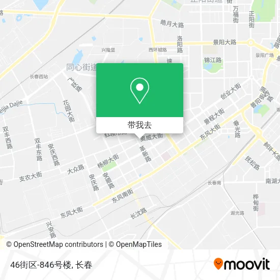 46街区-846号楼地图