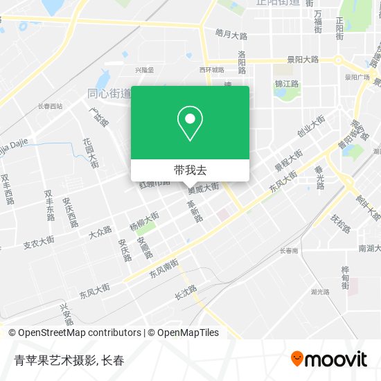 青苹果艺术摄影地图