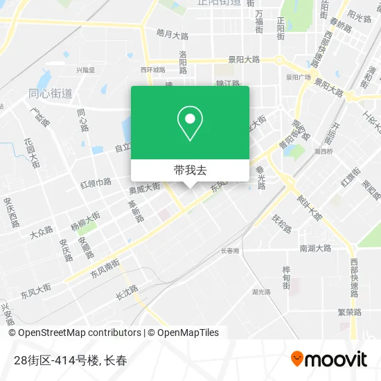 28街区-414号楼地图