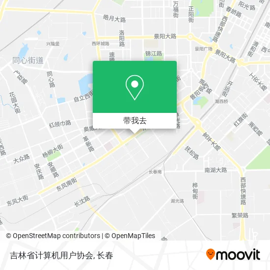 吉林省计算机用户协会地图