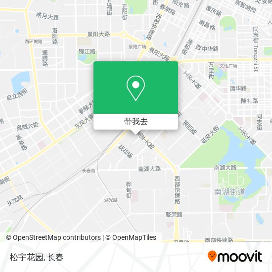 松宇花园地图