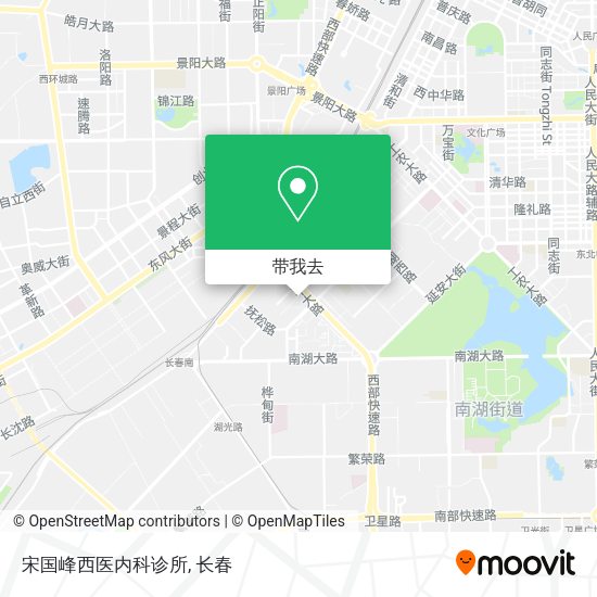 宋国峰西医内科诊所地图