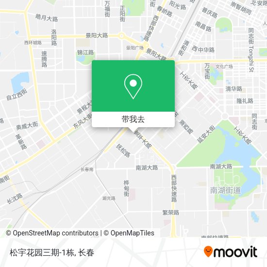 松宇花园三期-1栋地图