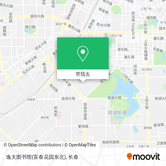 逸夫图书馆(富春花园东北)地图