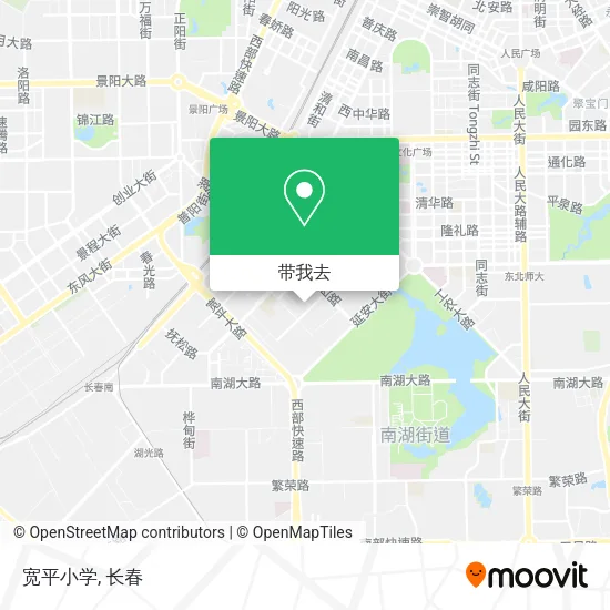 宽平小学地图