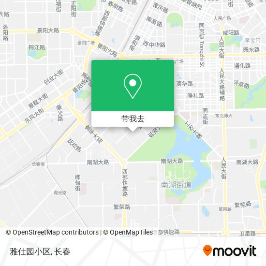 雅仕园小区地图