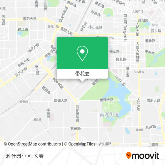 雅仕园小区地图