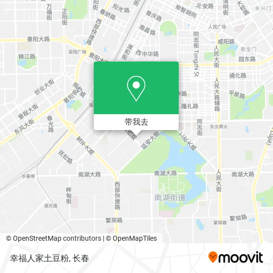 幸福人家土豆粉地图